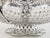 English Pierced Silver Centerpiece or Fruit Basket With Opposing Handles For Sale In Austin - Image 6 of 13
