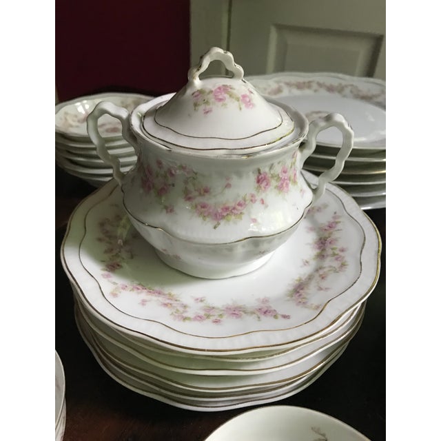 Antique Bavaria, Orleans Z S and C China Set for 6- 40 Pieces For Sale - Image 11 of 12