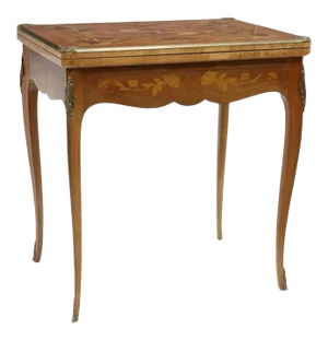 Signed French Louis XV Style Games Table