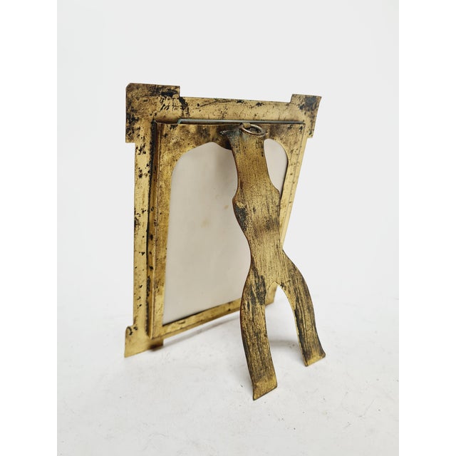 Bronze and Glass Rococo Frame, France, 1890s For Sale - Image 5 of 18