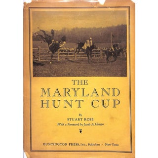 "The Maryland Hunt Cup" 1931 Rose, Stuart For Sale