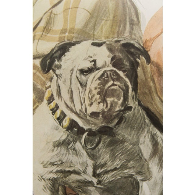 Harrison Fisher 'A Lucky Dog' Illustration Art Print For Sale In Philadelphia - Image 6 of 13