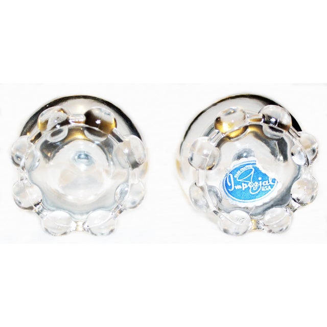 Vintage Imperial Glass Candlewick Salt & Pepper Shakers | Chairish Vintage Imperial Glass Candlewick Salt & Pepper Shakers | Chairish