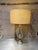 Silver Vintage Neoclassical Torchiere Table Lamp Attributed Stiffel Rembrandt For Sale - Image 8 of 10