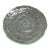 Vintage Consolidated Green Glass Plate Platter Old Spanish Catalonia 10” For Sale
