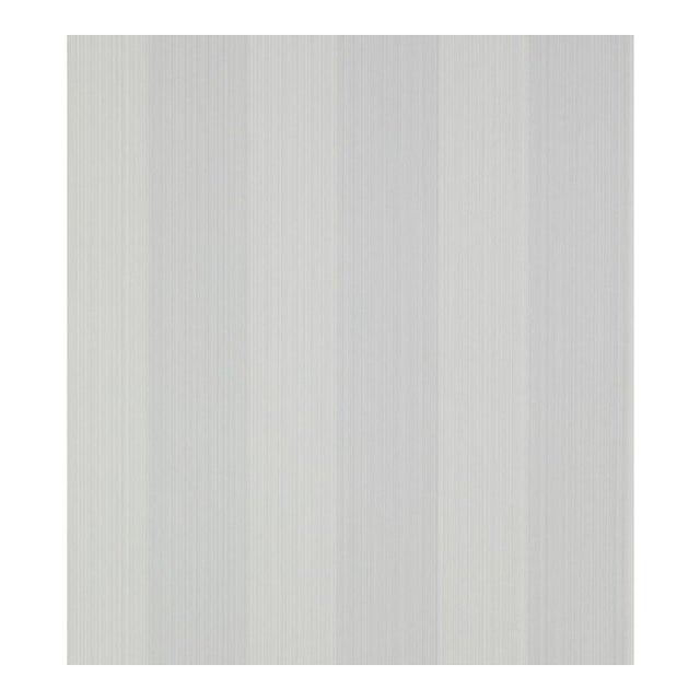 Harwood Stripe Wallpaper Silver Sample Chairish