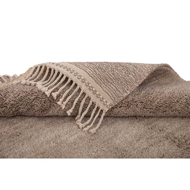 Hand-Knotted Wool Rug by Azele Studio For Sale - Image 6 of 10