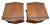 Wood 1960s Lane Furniture Cabinets, Side Tables Set, Rustic Spanish Revival, Mediterranean, 2 Pieces For Sale - Image 7 of 12