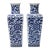 14" High Chinoiserie Square Vases - A Pair For Sale - Image 10 of 10