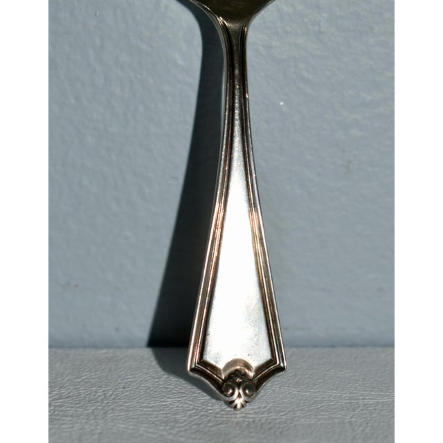Vintage Sterling Silver Traditional Style Child's Spoon For Sale - Image 10 of 10
