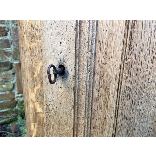 Dutch Corner Cabinet in Oak For Sale - Image 13 of 18