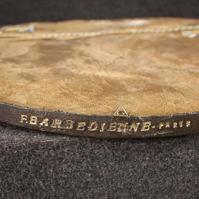 F. Barbedienne, Shield, 1860, Gilded Wood For Sale - Image 6 of 13