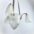 Metal Art Deco Chandelier Hanging Lamp attributed to Maynadier, 1930s For Sale - Image 7 of 11