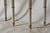 Carved and Painted Half-Moon Console Tables, Italy, 1940s, Set of 2 For Sale - Image 3 of 18