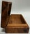 Brown Early 20th Century Vintage Moroccan Amboyna Burl Wood Box For Sale - Image 8 of 10
