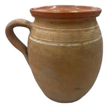 Antique Hungarian Folk Art Pottery For Sale