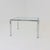 Mid-Century Modern Italian Bauhaus Square Coffee Table in Chrome and Glass, 1980s For Sale - Image 8 of 16