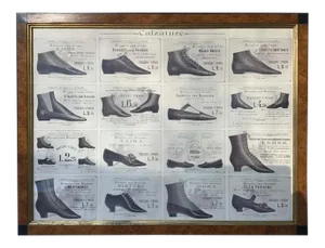 1880s Italian Shoe Advertisement