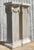 Vintage Boho Cast Plaster Over Wood Column Pedestals - A Pair For Sale In West Palm - Image 6 of 11