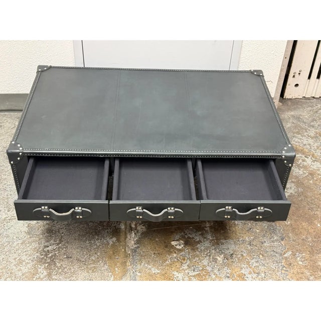 Timothy Oulton Timothy Oulton Steamer Coffee Table For Sale - Image 4 of 12