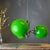 Mid-Century Modern Space Age Green Glass and Chromed Pendant Light, 1970s For Sale - Image 3 of 15
