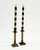 Brass Pair of Petite Vintage Brass Candlesticks For Sale - Image 8 of 12
