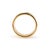 Early 21st Century Vintage Tiffany & Co. 1837 Medium Model 18k Yellow Gold Concave Band Ring, Size 6.5 For Sale - Image 5 of 8