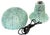 Mid 20th Century Modern Murano Tesserine Glass Mosaic Mushroom Table Lamp Attributed to TAO, Italy For Sale - Image 14 of 14