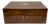 Antique Rosewood Travel Box With Brass Inlay, Complete With All Interior Items For Sale