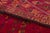 Textile Vintage Moroccan Berber Shag Wool Rug in Red by Rug & Kilim, 1950-1959 For Sale - Image 7 of 9
