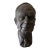 Life Sized Plaster Bust of a Gentleman With Wooden Stand, 1993 For Sale