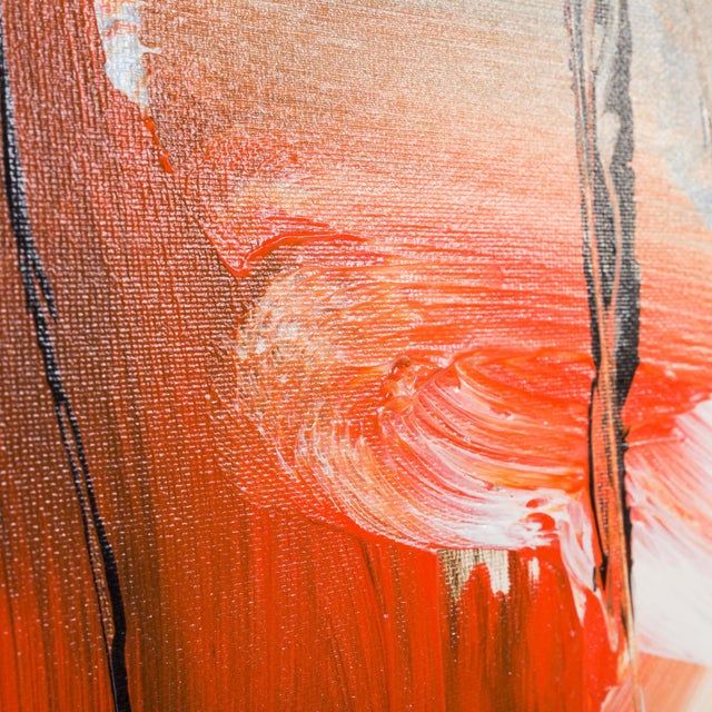 Danish Artist, Abstract Compositions, Late 20th Century, Acrylic on Canvases, Set of 2 For Sale - Image 7 of 9