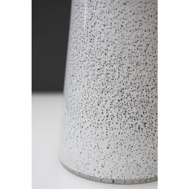 Mid-Century Modern Mid-Century Modern Scandinavian Glass Art Table Lamp attributed to Bengt Orup for Hyllinge Glasbruk, Sweden, 1970s For Sale - Image 3 of 12