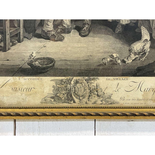 Greuze, The Village Bridal Woman, 1800s, Engraving on Paper For Sale - Image 5 of 11