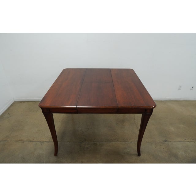 Vintage Queen Anne Extendable Dining Table For Sale - Image 9 of 15