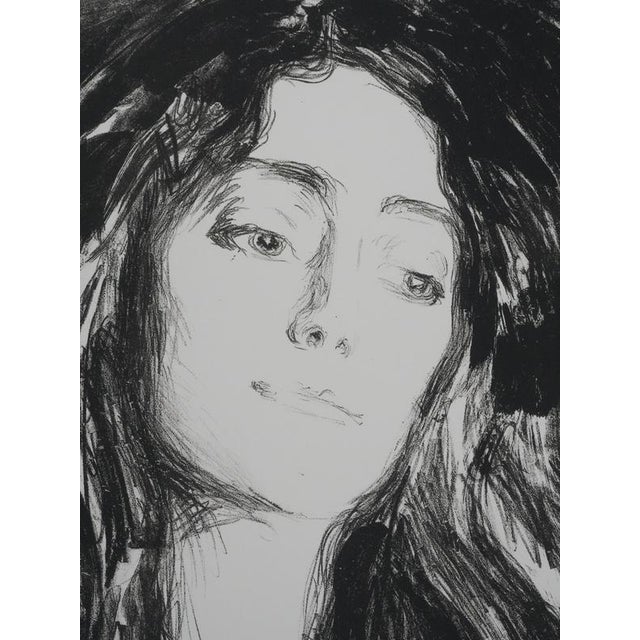 Edvard Munch after Brooch, Eva Mudocci, Lithograph For Sale - Image 6 of 11