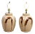 Large Drip Glazed Table Lamps - A Pair For Sale