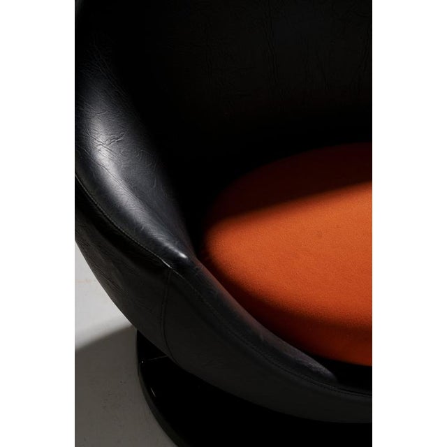 Model Mars Swivel Lounge Chairs by Guariche for Meurop, 1960, Set of 3 For Sale - Image 15 of 17