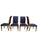 Neoclassical Vintage Ethan Allen Adison French Neoclassical Dining Chairs - Set of 4 For Sale - Image 3 of 18