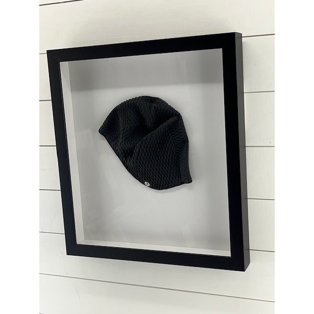 Contemporary Swim Cap Framed Beach Wall Decor For Sale - Image 3 of 5