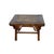 Asian Vintage Rustic Raw Wood-Square Ming Style Apron Low Coffee Table For Sale - Image 3 of 15