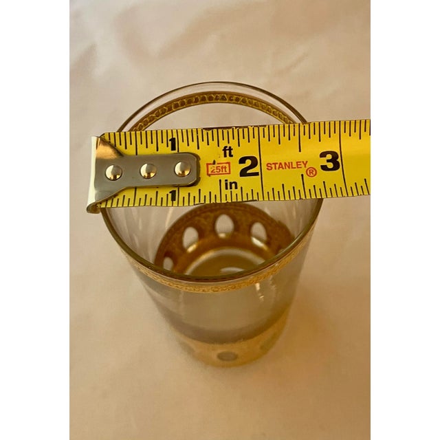 1960s Mid-Century Modern Culver "Antiqua" Highball Glasses - Set of 5 For Sale - Image 9 of 11