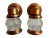 I love the center pattern embossed in-the glass of these jar sconces! Your neighbor will not own these. Think cozy entry,...