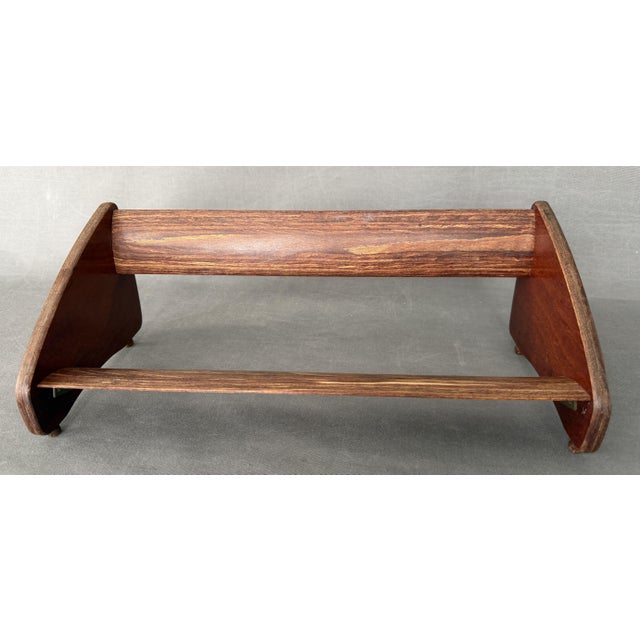 Wooden Desktop Magazine Rack, United Kingdom, 1920s For Sale - Image 11 of 12