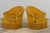 French Napoleon III Style Crapaud Armchairs in Golden Yellow Velvet - A Pair For Sale - Image 14 of 17