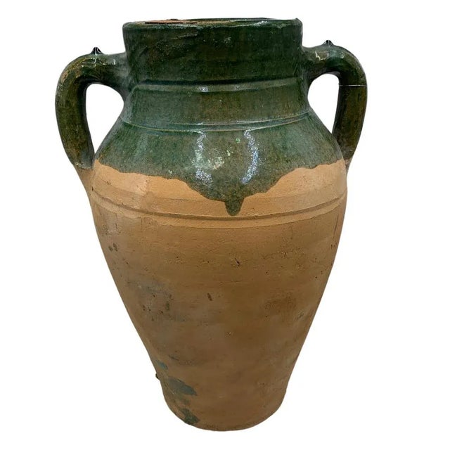 Vintage Turkish Terracotta Oil Jar For Sale In Los Angeles - Image 6 of 6