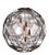 Galvanized Iron Wire Pendant, Black - Zattelite 10 by Schema for Oggetti For Sale