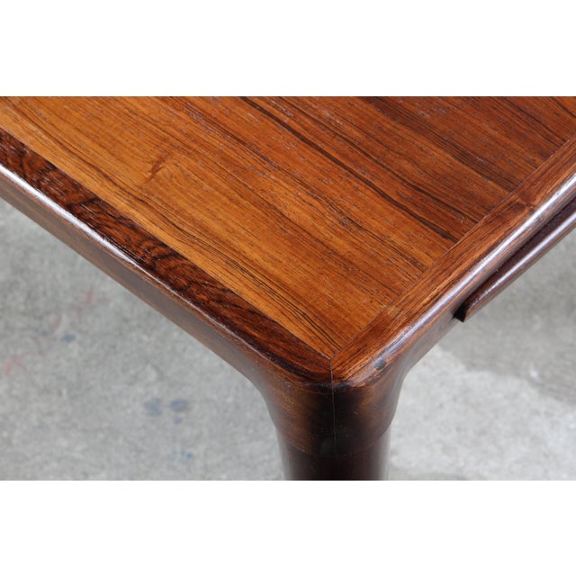 Vintage Rosewood Coffee Table by B.C. Vejle, Denmark, 1960s For Sale - Image 6 of 16