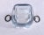 Blue Mid 20th Century Strömbergshyttan Sweden Blue Glass Ice Bucket With Sterling Silver Handles For Sale - Image 8 of 11