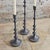Metal Abacus Taper Holders, Set of 3 For Sale - Image 7 of 7
